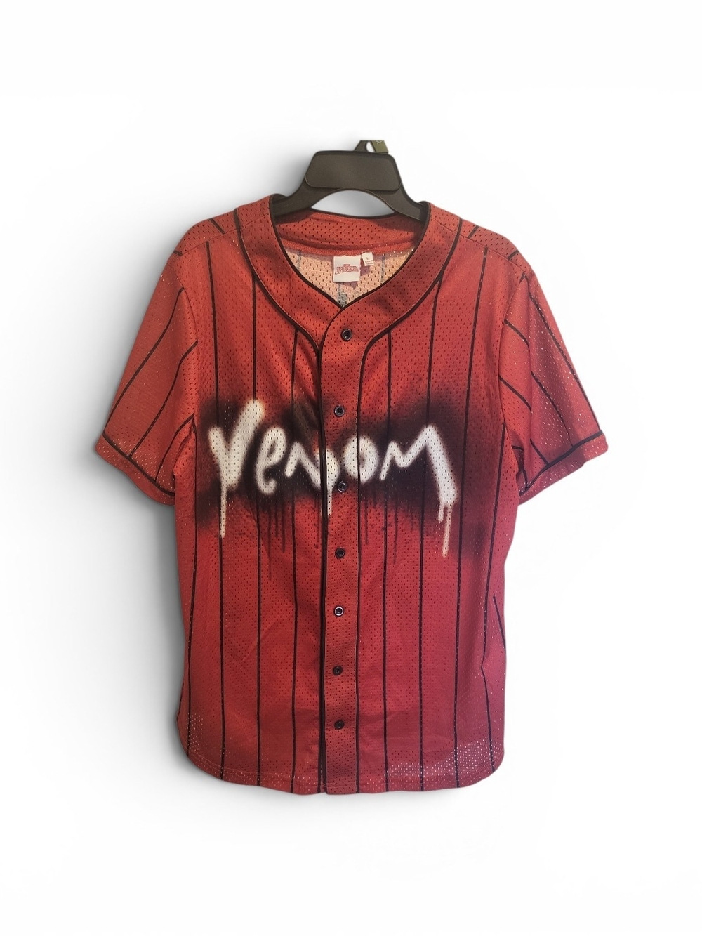 Venom Stripe Baseball Jersey - Picture 5 of 8